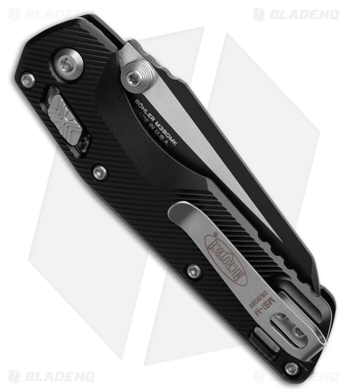 Microtech MSI Mini Ram-Lok Knife | Fluted Black Aluminum | TT
