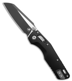 Microtech Standard Issue MSI Mini Ram-Lok Knife Fluted Black Al (3.25" BLK)