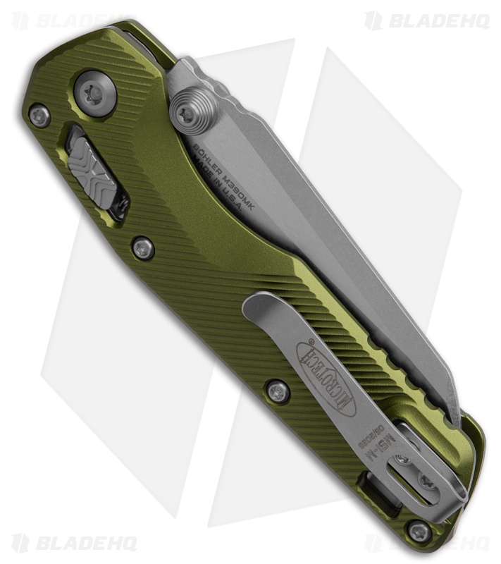 Microtech Standard Issue MSI Mini Ram-Lok Knife Fluted Black Al