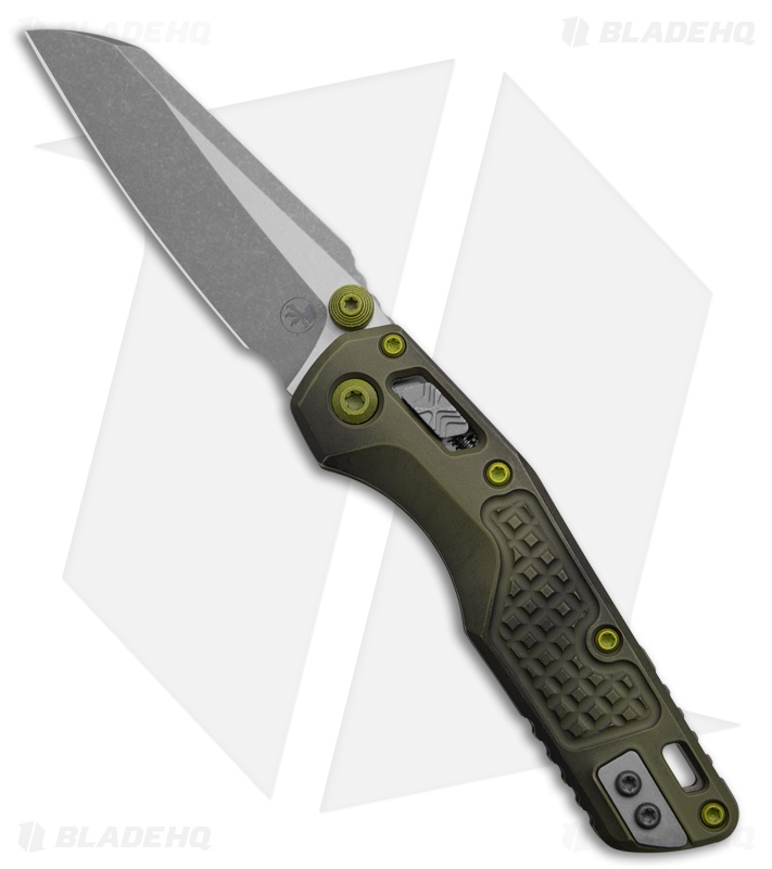 Microtech MSI Mini Knife Green Aluminum Apoc