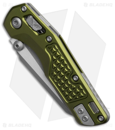 Microtech Standard Issue MSI Mini Ram-Lok Knife OD Green Aluminum (3.25" Apoc)