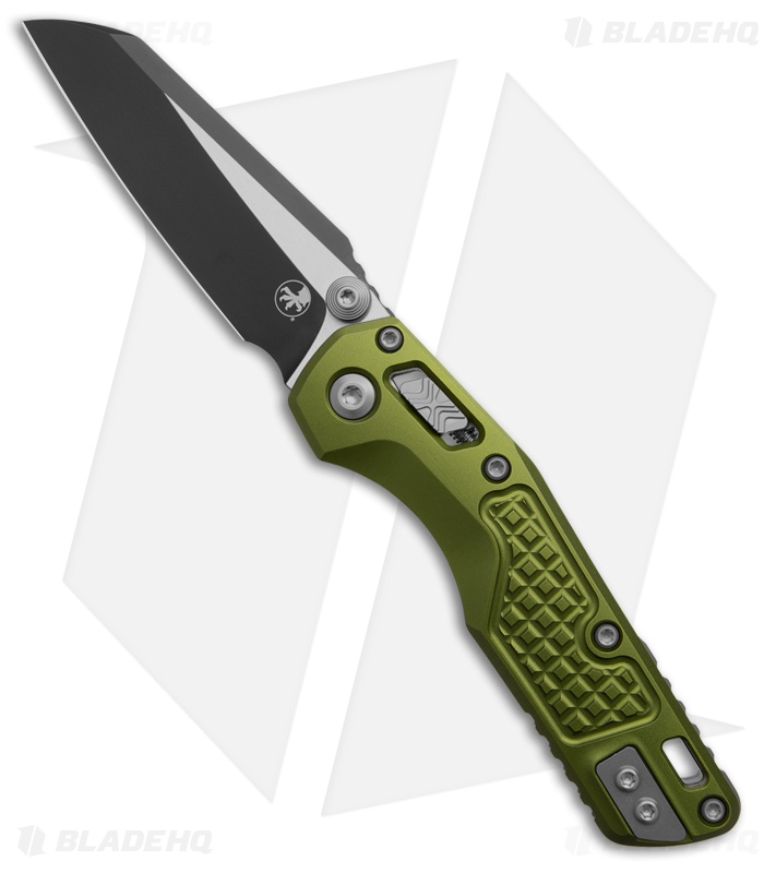 Microtech Standard Issue MSI Mini Ram-Lok Knife OD Green Aluminum (3.25" Black)