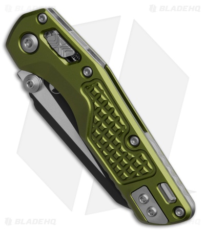 Microtech Standard Issue MSI Mini Ram-Lok Knife OD Green Aluminum (3.25" Black)