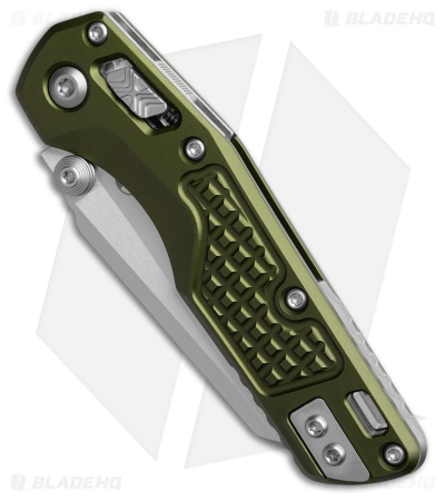 Microtech Standard Issue MSI Mini Ram-Lok Knife OD Green Aluminum (3.25" SW)
