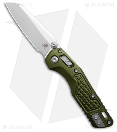 Microtech Standard Issue MSI Mini Ram-Lok Knife OD Green Aluminum (3.25" SW)
