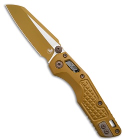 Microtech Standard Issue MSI Mini Ram-Lok Knife Ral-8000 Aluminum (3.25" Brown)