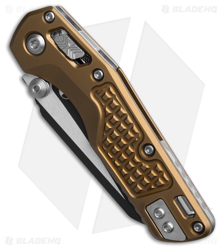 Microtech Standard Issue MSI Mini Ram-Lok Knife Tan Aluminum (3.25" Black)