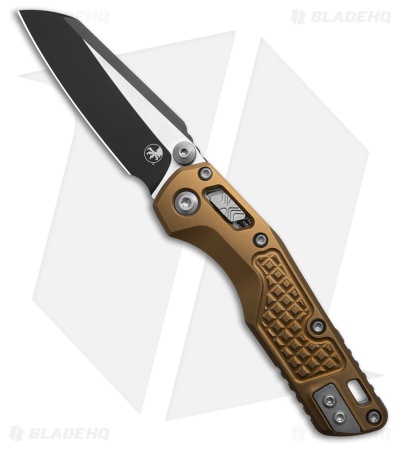 Microtech Standard Issue MSI Mini Ram-Lok Knife Tan Aluminum (3.25" Black)