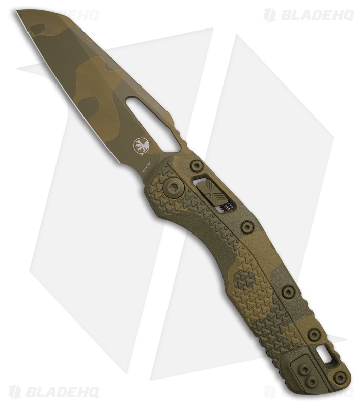 Microtech Standard Issue MSI Ram-Lok Knife Bazooka Camo Polymer