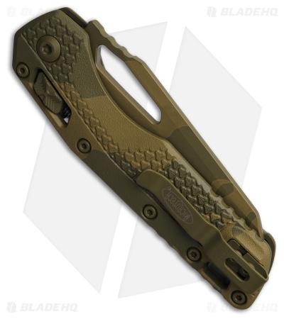 Microtech Standard Issue MSI Ram-Lok Knife Bazooka Camo Polymer (3.9")