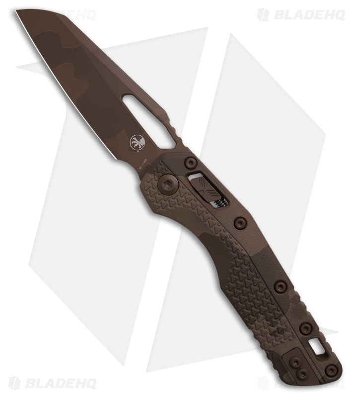 Microtech Standard Issue MSI Ram-Lok Knife Chocolate Camo Polymer (3.9")
