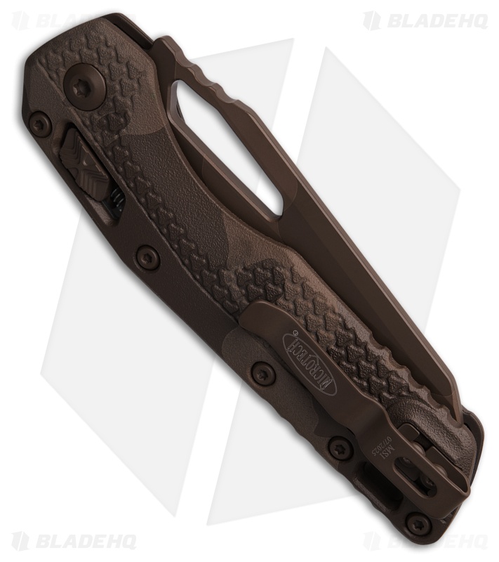 Microtech Standard Issue MSI Ram-Lok Knife Chocolate Camo Polymer (3.9")