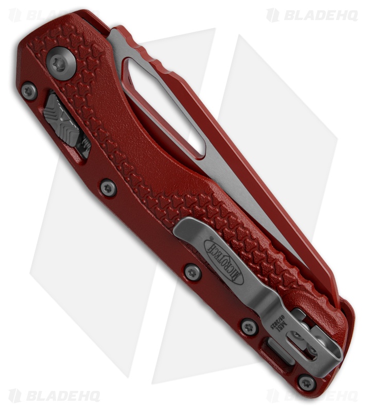 Microtech MSI Knife Sangria Tri-Grip Sangria Cerakote