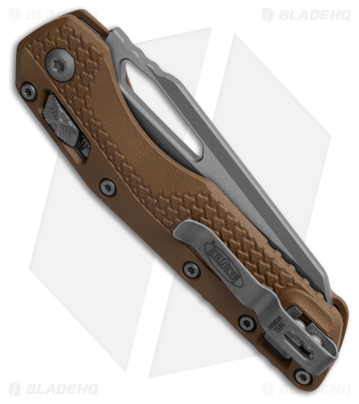 Microtech Standard Issue MSI Ram-Lok Knife Dark Earth Polymer (3.9" Apoc FS)
