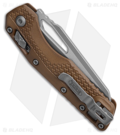 Microtech Standard Issue MSI Ram-Lok Knife Dark Earth Polymer (3.9" Apoc Serr)