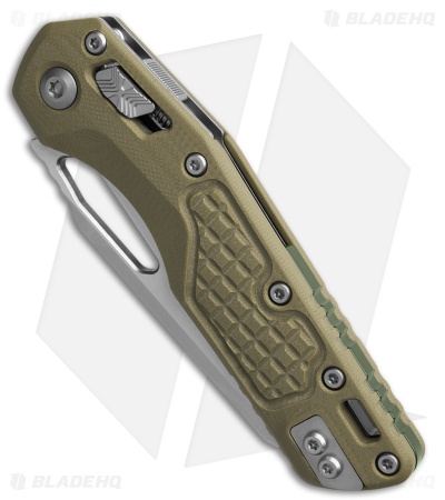 Microtech Standard Issue MSI Ram-Lok Knife Frag OD G-10 Lawnman (3.8" SW)