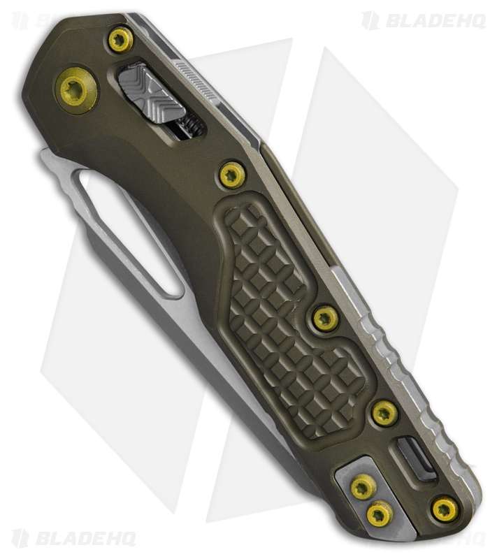 Microtech MSI Ram-Lok Knife Grenade Green Frag Aluminum Apocalyptic