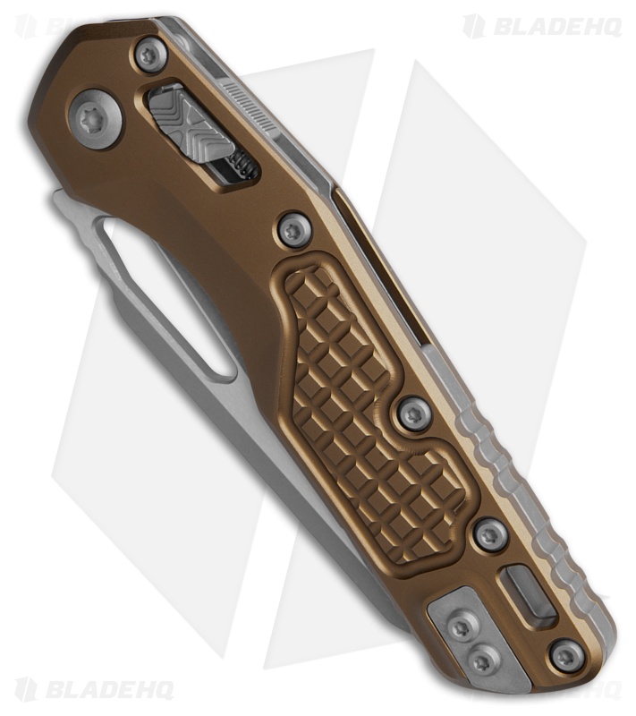 Microtech Standard Issue MSI Ram-Lok Tan Frag Aluminum (3.9" Apocalyptic)