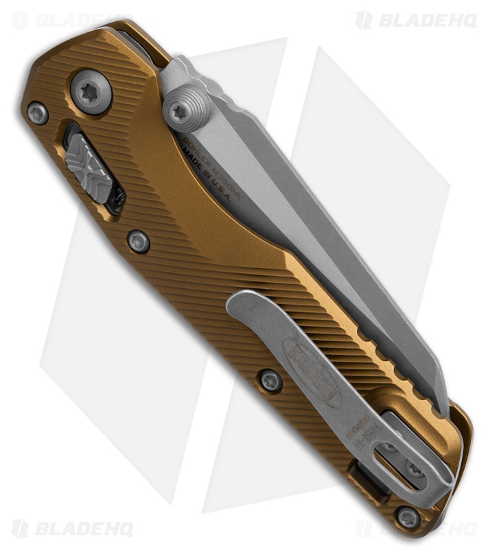 Microtech Standard Issue Mini Ram-Lok Knife Tan Fluted Al (3.25" Apoc)