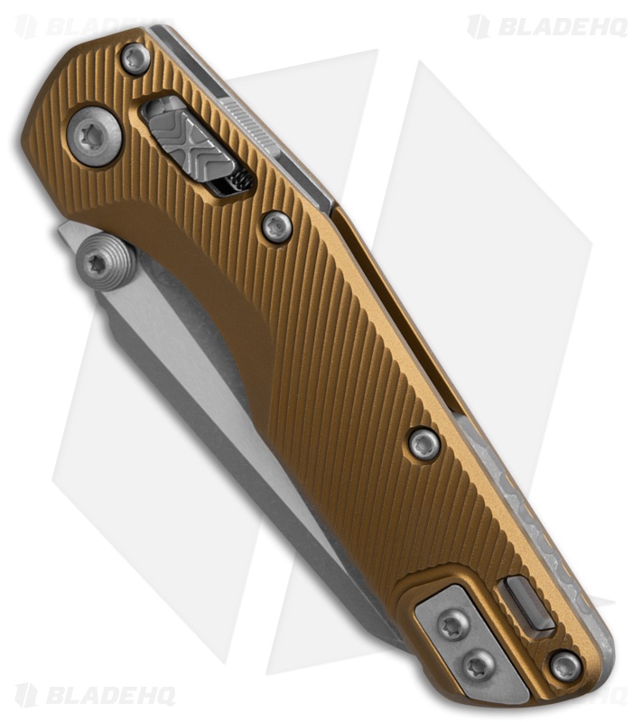 Microtech Standard Issue Mini Ram-Lok Knife Tan Fluted Al (3.25" Apoc)