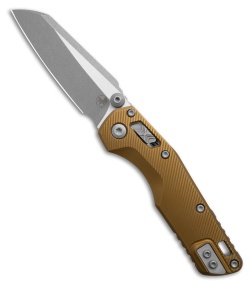 Microtech Standard Issue Mini Ram-Lok Knife Tan Fluted Al (3.25" Apoc)
