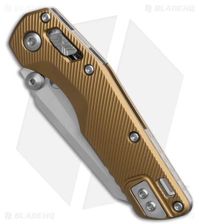 Microtech Standard Issue Mini Ram-Lok Knife Tan Fluted Alum (3.25" SW)