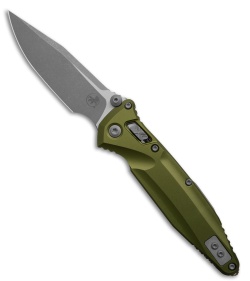 Microtech Socom Delta Ram-Lok Knife OD Green Aluminum (4" Apoc) 159RL-10APOD