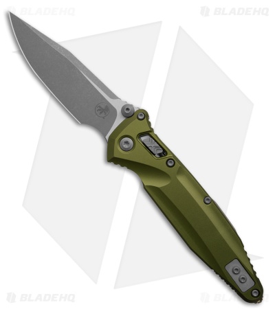 Microtech Socom Delta Ram-Lok Knife OD Green Aluminum (4" Apoc) 159RL-10APOD