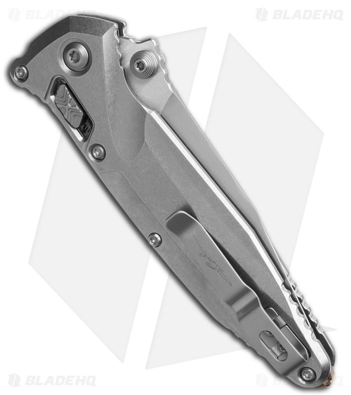 Microtech Socom Delta Ram-Lok Knife Stonewash Titanium (4" Stonewash)