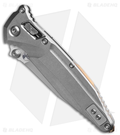 Microtech Socom Delta Ram-Lok Knife Stonewash Titanium (4" Stonewash)