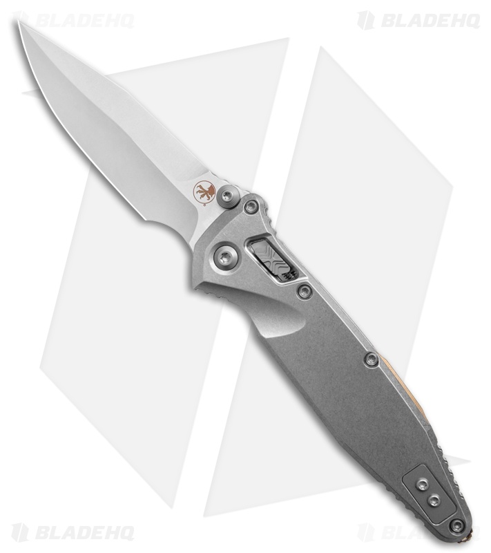 Microtech Socom Delta Ram-Lok Knife Stonewash Titanium (4" Stonewash)