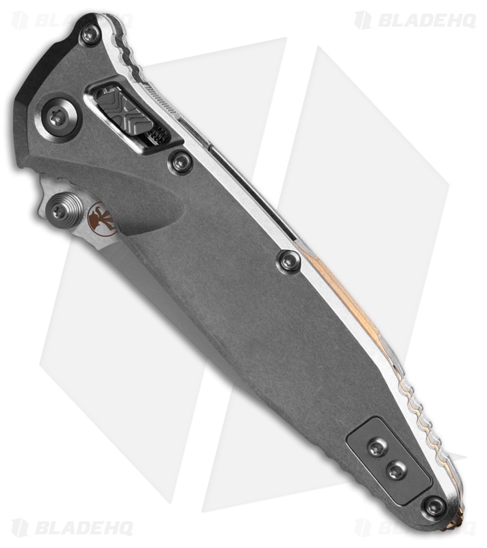 Microtech Socom Delta Ram-Lok Knife Stonewash Titanium (4" Stonewash)