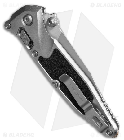 Microtech Socom Delta Ram-Lok Knife Stonewash Titanium W/Inlay  (4" Stonewash)