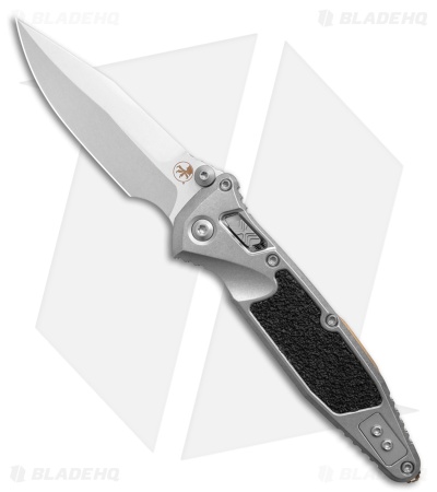 Microtech Socom Delta Ram-Lok Knife Stonewash Titanium W/Inlay  (4" Stonewash)