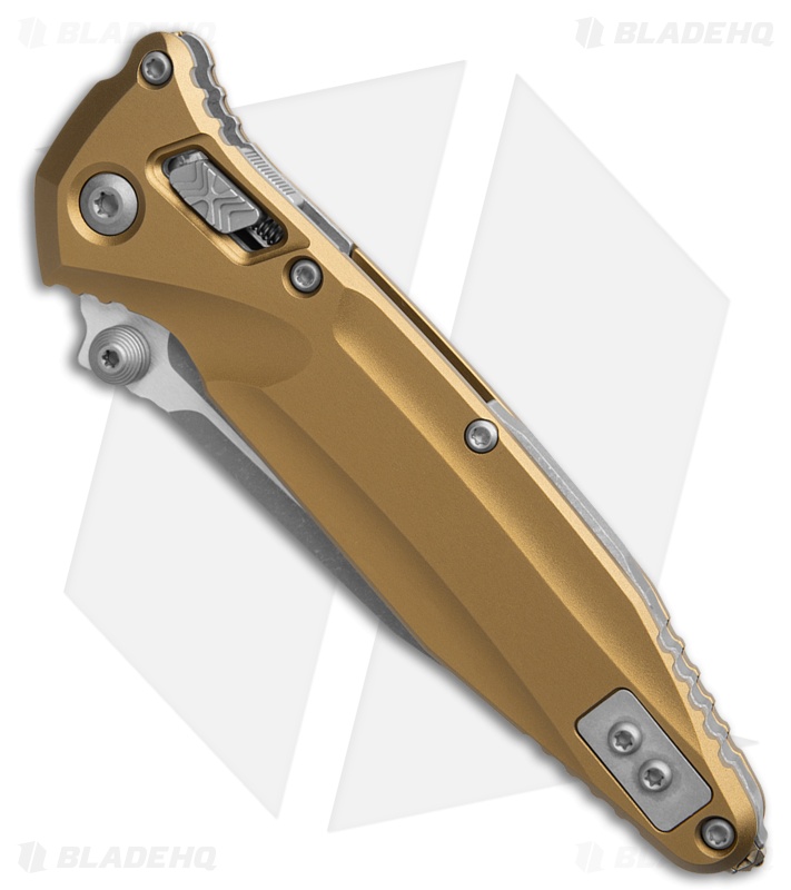 Microtech Socom Delta Ram-Lok Knife Tan Aluminum (4" Apocalyptic) 159RL-10APTA