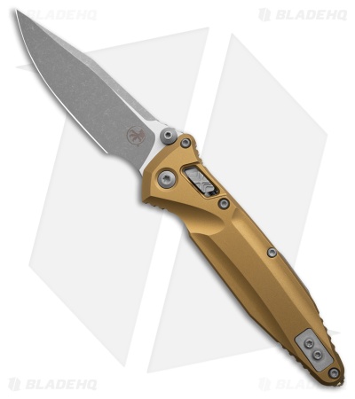 Microtech Socom Delta Ram-Lok Knife Tan Aluminum (4" Apocalyptic) 159RL-10APTA