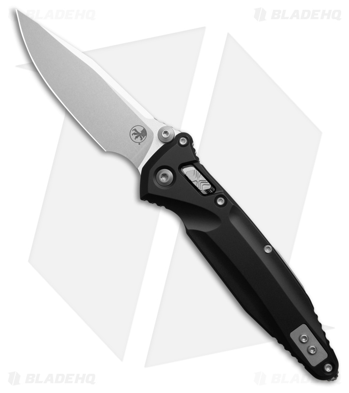 Microtech Socom Delta Ram-Lok Knife Black Aluminum (4" Stonewash) 159RL-10