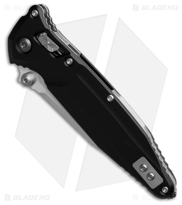 Microtech Socom Delta Ram-Lok Knife Black Aluminum (4" Stonewash) 159RL-10