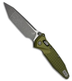 Microtech Socom Elite T/E Ram-Lok Knife OD Green Frag Aluminum (4" Apocalyptic)