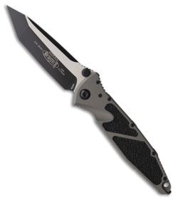Microtech Socom Elite T/E Liner Lock Knife Natural Clear Al (4" Two-Tone)