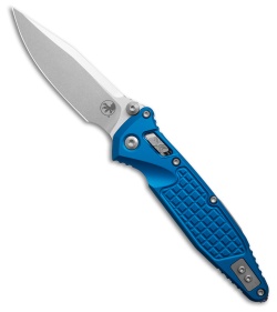 Microtech Socom Elite Ram-Lok Knife Blue Frag Aluminum (4" Stonewash)