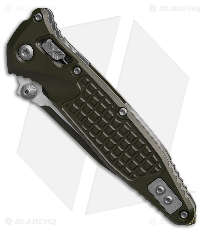 Microtech Socom Elite Ram-Lok Knife Cerakote Magpul OD Green Aluminum (4" Green)