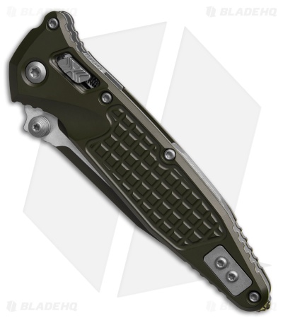 Microtech Socom Elite Ram-Lok Knife Cerakote Magpul OD Green Aluminum (4" Green)