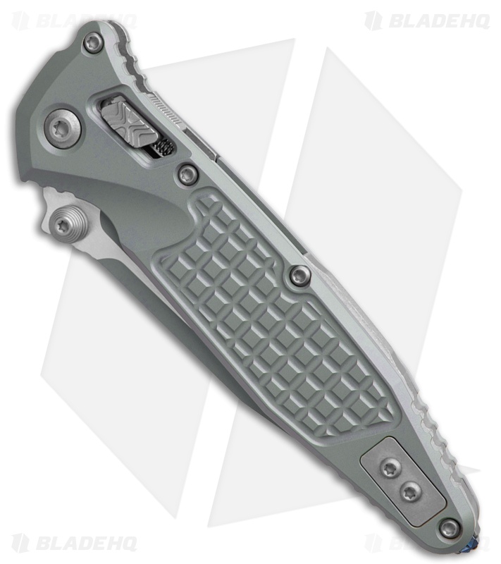 Microtech Socom Elite Ram-Lok Knife Cerakote Storm Frag Aluminum (4" Storm)