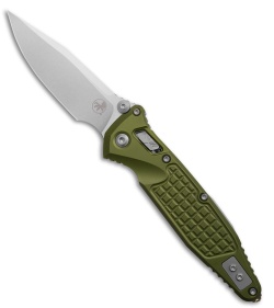 Microtech Socom Elite Ram-Lok Knife OD Green Frag Aluminum (4" Stonewash)