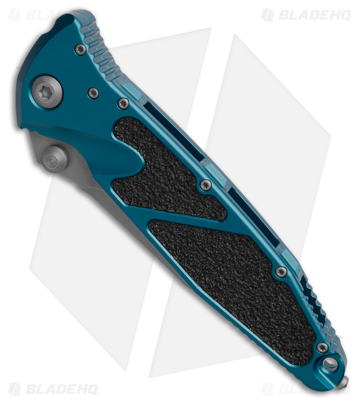 Microtech Socom Elite S/E Manual Knife Blue Aluminum (4" Apoc) 160-10APBL