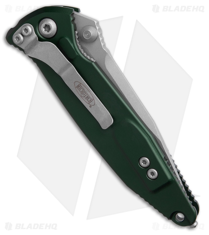 Microtech Socom Elite Emerald Green Al Clip Point Apoc M390