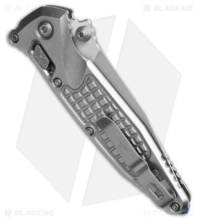 Microtech Socom Elite S/E Ram-Lok Knife SW Frag Ti W/Blue Ti Accent (4" SW)