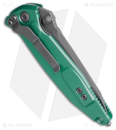 Microtech Socom Elite T/E Manual Knife Turquoise Al (4" Apocalyptic) 161-10APTQ