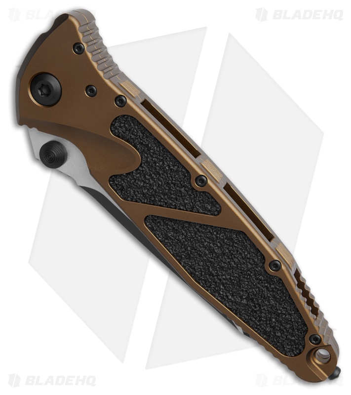 Microtech Socom Elite Tanto Manual Knife Tan (4" Black) 161-1TA